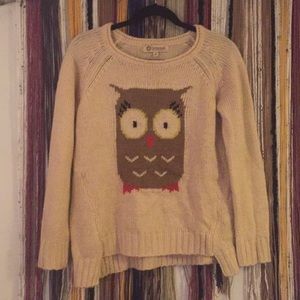 Adorable owl sweater